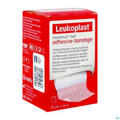 Elastische Binden Elastomull/haft/leukoplast 4mx 8cm 1st, A-Nr.: 4757964 - 02