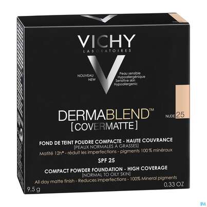 VICHY DERMABL.COVERMATTE 25 9,5G, A-Nr.: 4759940 - 01