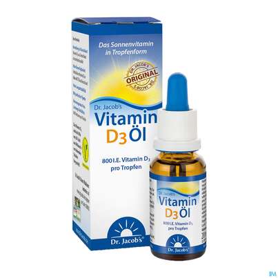 Vitamin D3 Oel/tropfen 800ie D3 Dr.jacobs 20ml, A-Nr.: 4134795 - 03