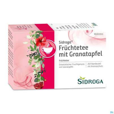 Sidroga Tee Doppelkammerbeutel Wellness Fruechte +granatapfel 20st, A-Nr.: 4268969 - 03