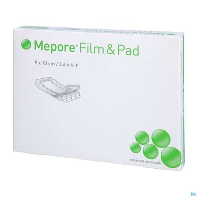 Mepore/film +pad/pharm 9x 10cm 5st, A-Nr.: 3743799 - 02