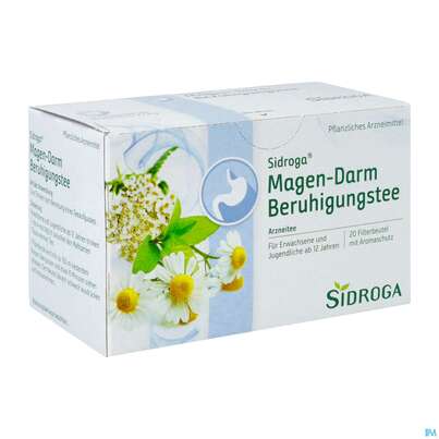 Sidroga Tee Doppelkammerbeutel Magen-darm-beruhigung 20st, A-Nr.: 4050302 - 02