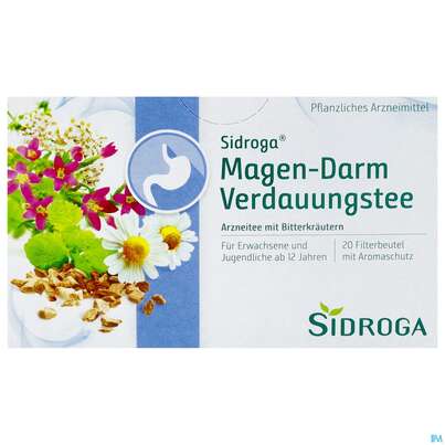 Sidroga Tee Doppelkammerbeutel Magen-darm-verdauungstee 20st, A-Nr.: 4034579 - 01