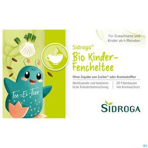 Sidroga Tee Doppelkammerbeutel Bio-kinder-fenchel 20st, A-Nr.: 3628325 - 01