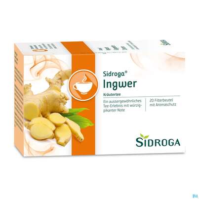 Sidroga Tee Doppelkammerbeutel Ingwer 20st, A-Nr.: 3620163 - 02