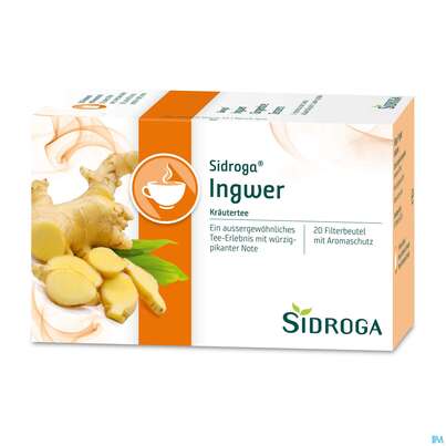 Sidroga Tee Doppelkammerbeutel Ingwer 20st, A-Nr.: 3620163 - 03