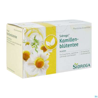 Sidroga Tee Doppelkammerbeutel Kamillenblueten 20st, A-Nr.: 2429279 - 02