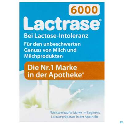 Sie sehen eine Packung Lactrase Kapseln 6.000 Fcc -pro Natura 60st, Produktbild: 01 Lactrase Kapseln 6.000 Fcc -pro Natura 60st, A-Nr.: 3972229 - 01