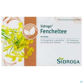 Sidroga Tee Doppelkammerbeutel Fenchel 20st, A-Nr.: 2429256 - 01