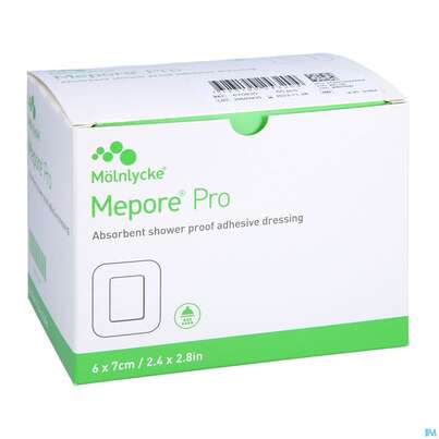 Mepore/pro Folienverband Steril 6x 7cm 60st, A-Nr.: 2393363 - 05