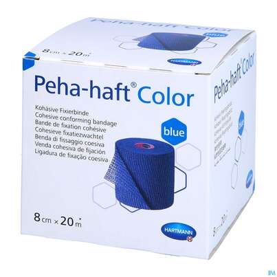 Peha-haft Color Latexfrei Blue 20mx 8cm 1st, A-Nr.: 3879837 - 04