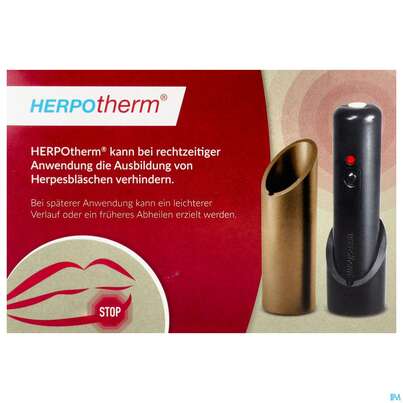 Herpotherm Behandlungsgeraet Z.aeusseren Behandlung V.lippenherpes 1st, A-Nr.: 3061203 - 02