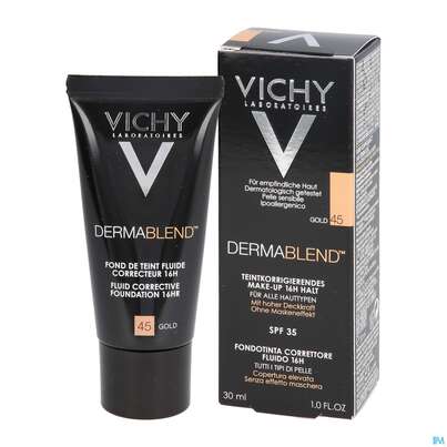 Vichy Dermablend Make-up 45 Gold 30ml, A-Nr.: 3044647 - 12