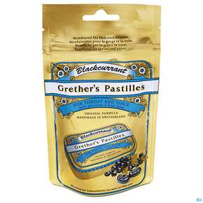 Grether&amp;#039;s Pastilles Blackcurrant Zuckerhaltig 100g, A-Nr.: 2969739 - 01