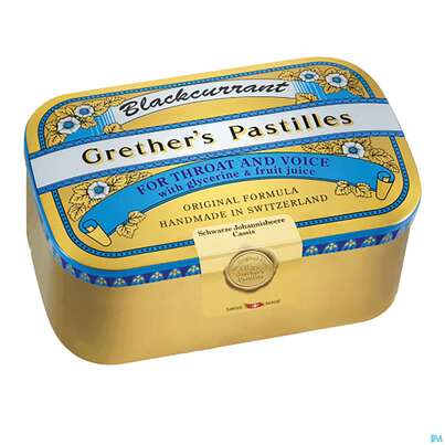 Grether&#039;s Pastilles Blackcurrant Zuckerhaltig 440g, A-Nr.: 1549739 - 02