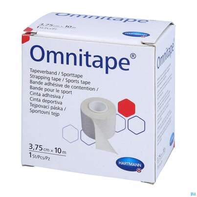 Sie sehen eine Packung Omnitape 10mx 3,75cm 1st, Produktbild: 03 Omnitape 10mx 3,75cm 1st, A-Nr.: 1520339 - 03