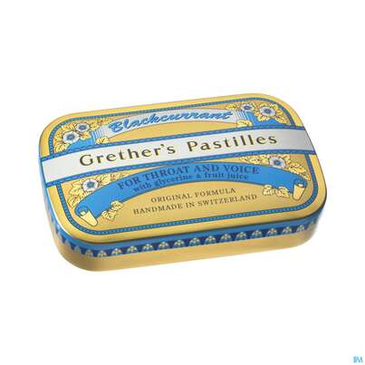 Grether&#039;s Pastilles Blackcurrant Zuckerhaltig 60g, A-Nr.: 2848728 - 02