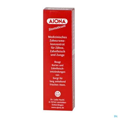 Zahnpaste Ajona Stomaticum Rot 25ml, A-Nr.: 0208278 - 04