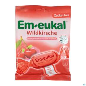 Em-eukal Bonbons Zuckerfrei Wildkirsche 75g, A-Nr.: 2755091 - 01