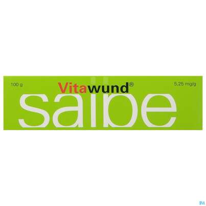 Sie sehen eine Packung Vitawund Salbe 100g, Produktbild: 02 Vitawund Salbe 100g, A-Nr.: 1256954 - 02