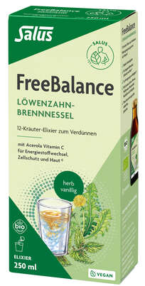 Sie sehen eine Packung FreeBalance Löwenzahn-Brennnessel, Produktbild: 01 FreeBalance Löwenzahn-Brennnessel, A-Nr.: 4600079 - 01