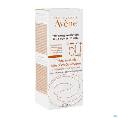 Avène Mineralische Sonnencreme Spf 50+ 50ml, A-Nr.: 2993407 - 05