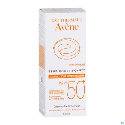 Avène Mineralische Sonnencreme Spf 50+ 50ml, A-Nr.: 2993407 - 08