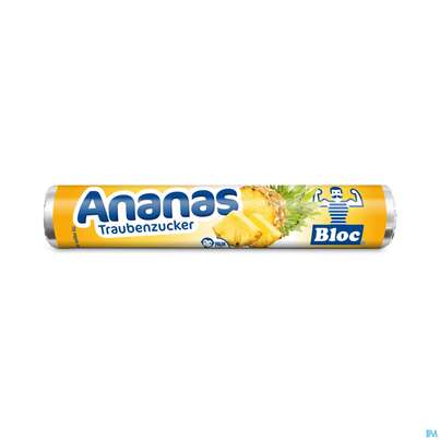 Bloc Traubenzucker Rollen Ananas 42g, A-Nr.: 2256293 - 02