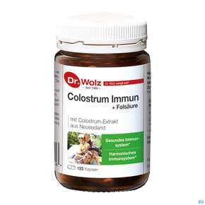 Colostrum Kapseln Immun Dr.wolz Nr 60572 125st, A-Nr.: 3137509 - 01