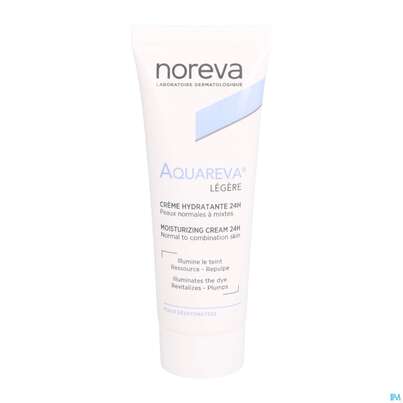 Sie sehen eine Packung Noreva Aquareva Creme 40ml, Produktbild: 07 Noreva Aquareva Creme 40ml, A-Nr.: 4094995 - 07