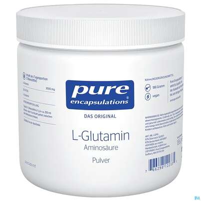 Pure Encapsulations l-glutamin Pulver 186g, A-Nr.: 5201571 - 01