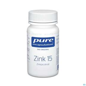 Pure Encapsulations Zink 15 (zinkpicolinat) 60 Kapseln, A-Nr.: 2111749 - 01