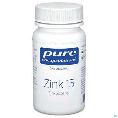 Pure Encapsulations Zink 15 (zinkpicolinat) 60 Kapseln, A-Nr.: 2111749 - 02