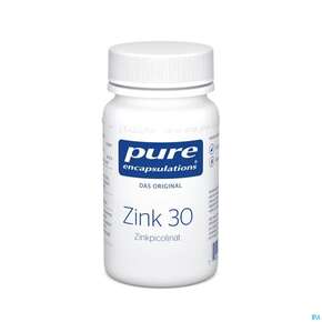 Pure Encapsulations Zink 30 (zinkpicolinat) 60 Kapseln, A-Nr.: 2111755 - 01