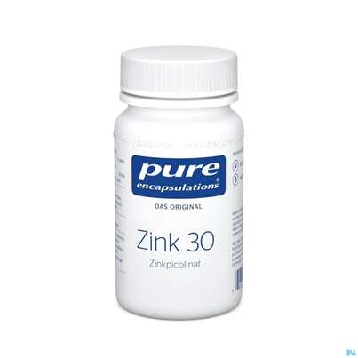 Pure Encapsulations Zink 30 (zinkpicolinat) 60 Kapseln, A-Nr.: 2111755 - 01