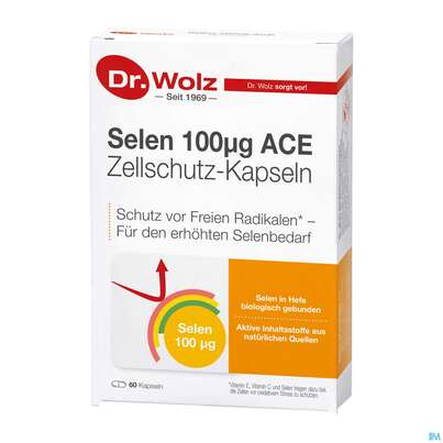 Selen Ace Kapseln -dr.wolz Nr.60611 60st, A-Nr.: 2702864 - 02