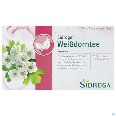 Sidroga Tee Doppelkammerbeutel Weissdorn 20st, A-Nr.: 2429368 - 01