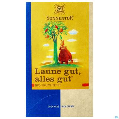 Sonnentor Fruechtetee/bio Laune Gut, Alles Gut 02262 18st, A-Nr.: 3574718 - 01