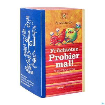 Sonnentor Fruechtetee/bio Probier Mal 02331 20st, A-Nr.: 4388490 - 04