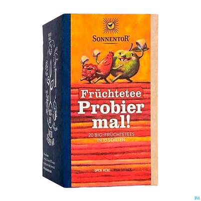 Sonnentor Fruechtetee/bio Probier Mal 02331 20st, A-Nr.: 4388490 - 05