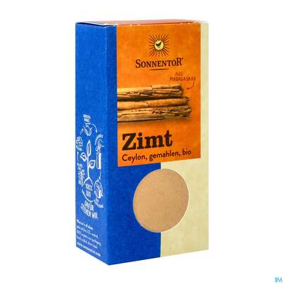 Sonnentor Gewuerz/bio Zimt Ceylon Gemahlen 00734 40g, A-Nr.: 3391001 - 02