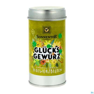 Sonnentor Gewuerzbluetenzubereitung Bio Glueck Streudose 07739 28g, A-Nr.: 3309904 - 02