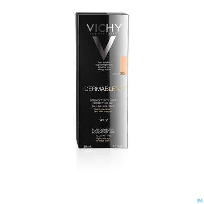 Vichy Dermablend Fluid 20 Vanilla 30ml, A-Nr.: 5044203 - 01