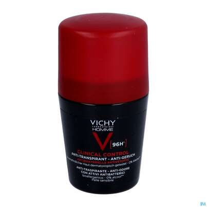 Vichy Homme Deodorant/roll-on 96h Antitranspirant Clinic 50ml, A-Nr.: 5571581 - 03