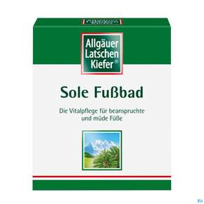 ALLGAEUER SOLE-FUSSBAD 10X10 100G, A-Nr.: 0864574 - 01