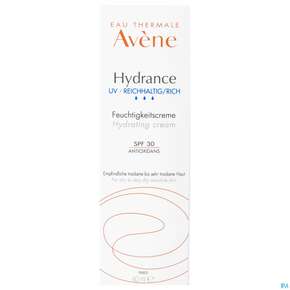 Avene Hydrance Creme Uv Spf30 Reichhaltig 40ml, A-Nr.: 5179044 - 01