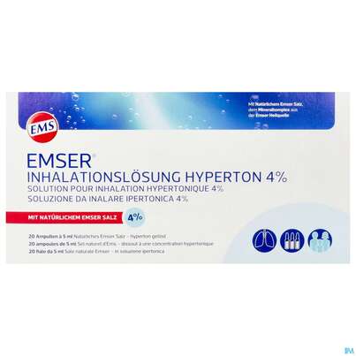 Emser Inhalationsloesung Hypertone Loesung 4% 53375 20st, A-Nr.: 5428174 - 01