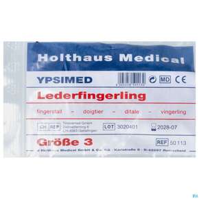 Fingerlinge Leder-ypsimed Gr 3 1st, A-Nr.: 5139688 - 01