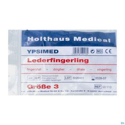 Fingerlinge Leder-ypsimed Gr 3 1st, A-Nr.: 5139688 - 02