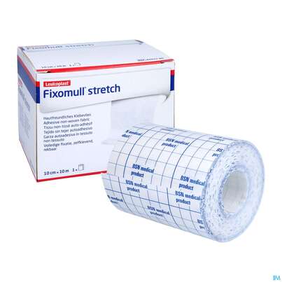 Fixierbinden Fixomull/stretch/leukopl. Fixierverband 10mx10cm 7999202 1st, A-Nr.: 4746759 - 05